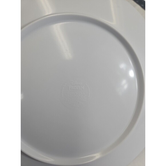 Pottery Barn Kids Disney Frozen Dinner Plate Tabletop 9 Inch Plastic Melamine - Picture 2 of 4
